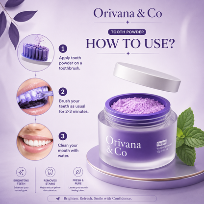 Orivana & Co Violet Whitening Powder